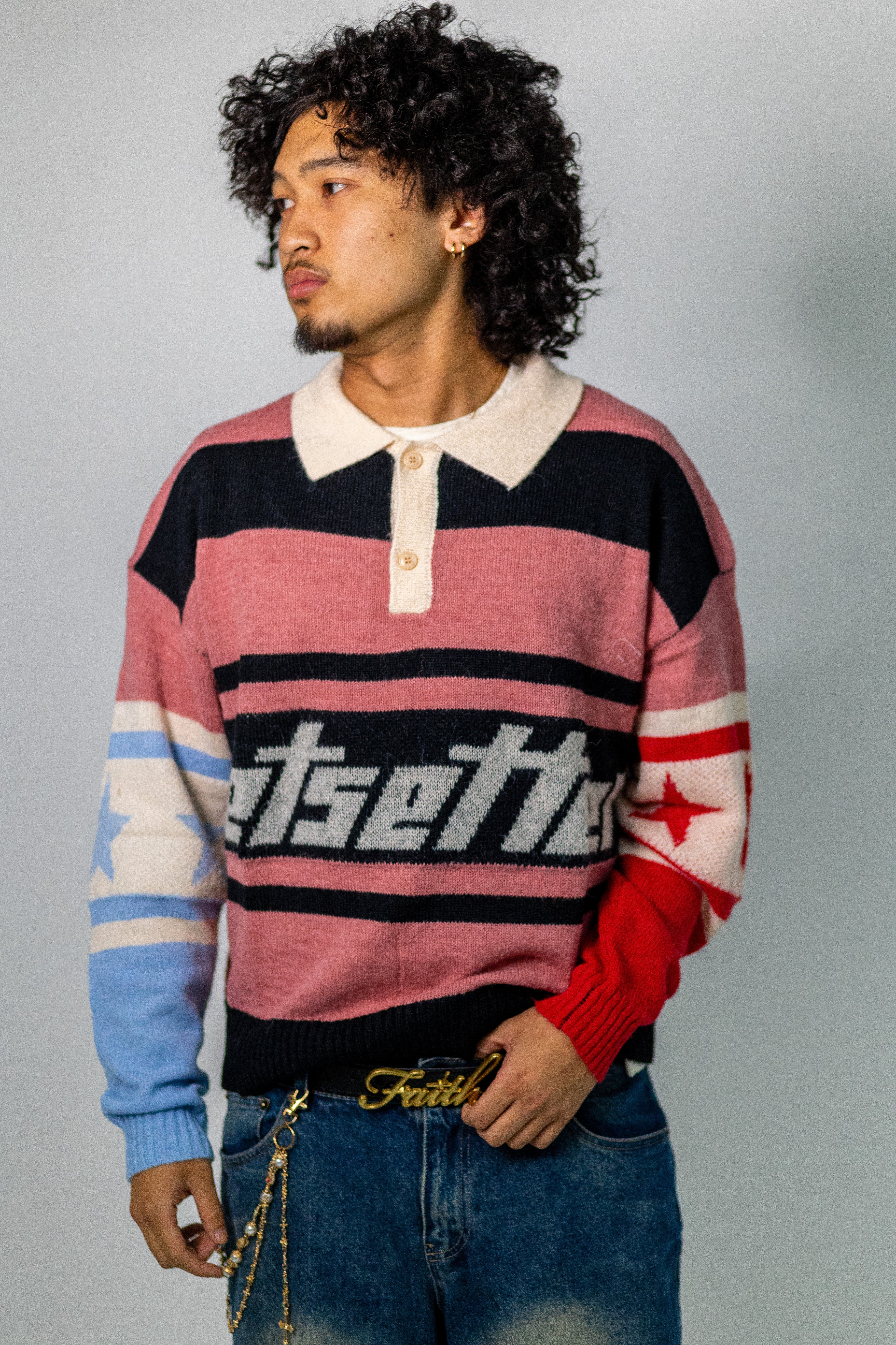 Jetsetter Mohair Rugby Polo