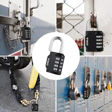 2PCS ORIA Combination Padlock