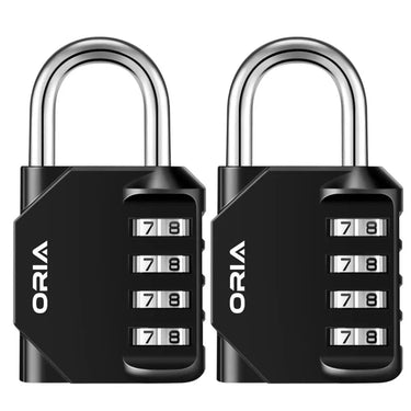 2PCS ORIA Combination Padlock