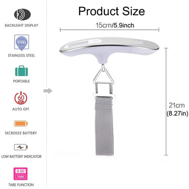 110lb/50kg Heavy Duty Luggage Weight Scale